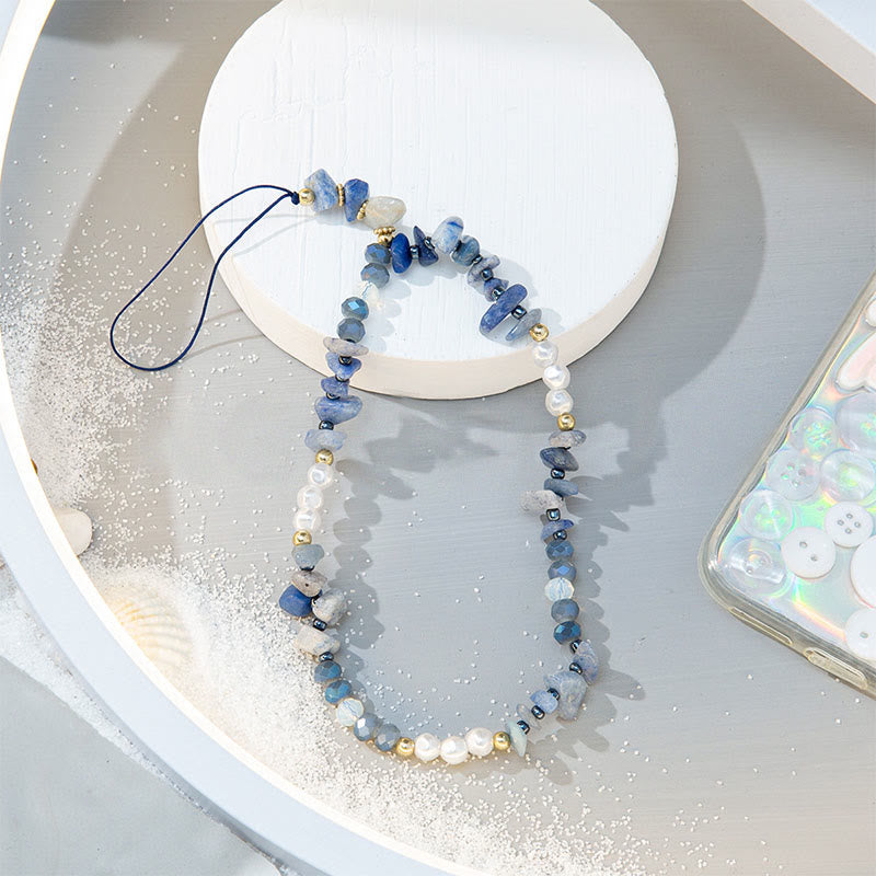 Olivenorma Colorful Gravel Pearl Color Matching Mobile Phone Strap