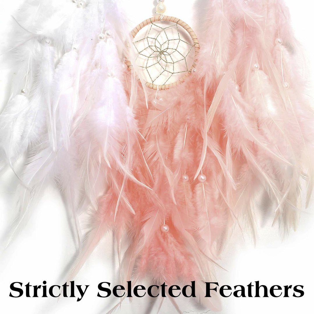 Olivenorma Indian Style Three Ring Feather Dream Catcher