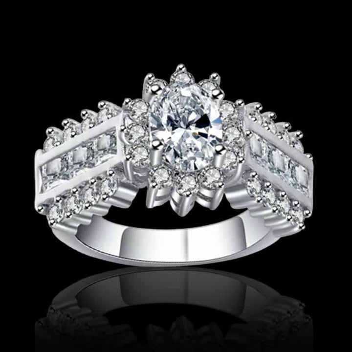 FREE Today:  St. Edward - Queen Crown Ring - Silver White - 10 - image 14