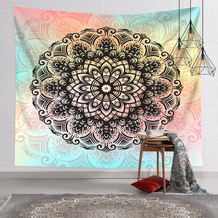 Olivenorma Yoga Backdrop Fabric Decorative Wall Covering Mural Tapestry - Flannel - Lotus#5 - 78.74"*59.05"(200*150cm) - image 12