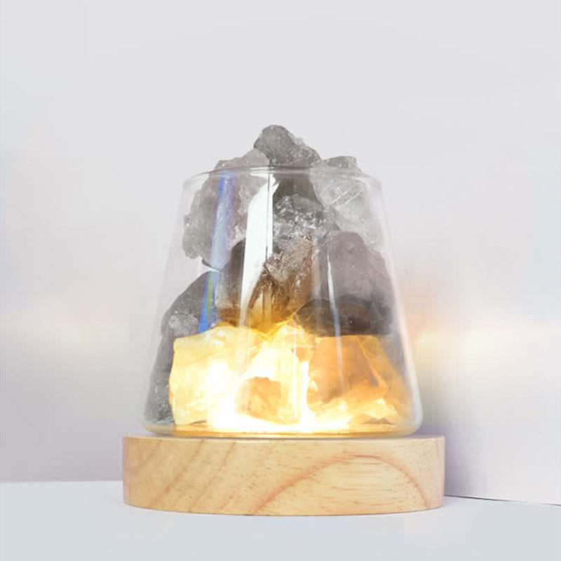 (Clearance 30% OFF / CODE: OFF30) Olivenorma Four Seasons -  Essential Oil Diffuser Crystal Aromatherapy Lamp