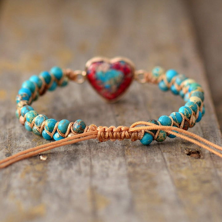 Emperor Stone Heart Healing Bracelet