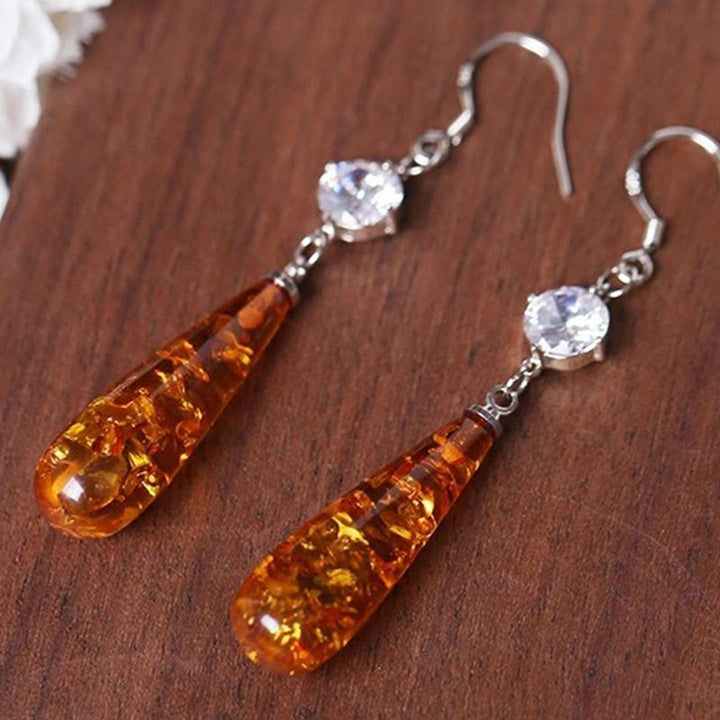 Olivenorma Amber Balance Earrings