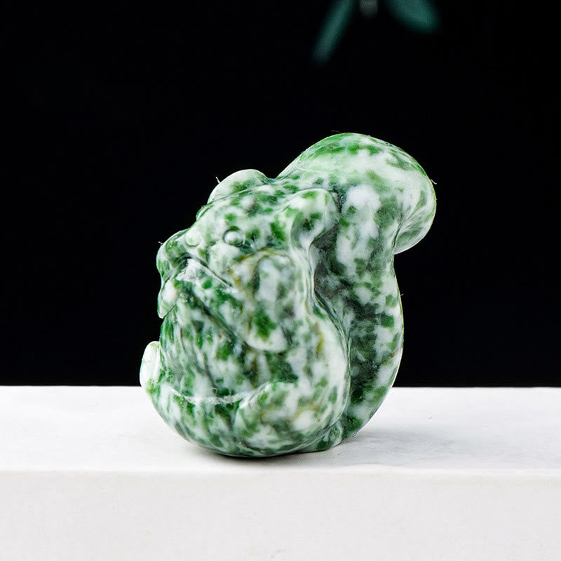 Olivenorma Natural Crystal Squirrel Carving Ornament Gemstone Decoration - image 27