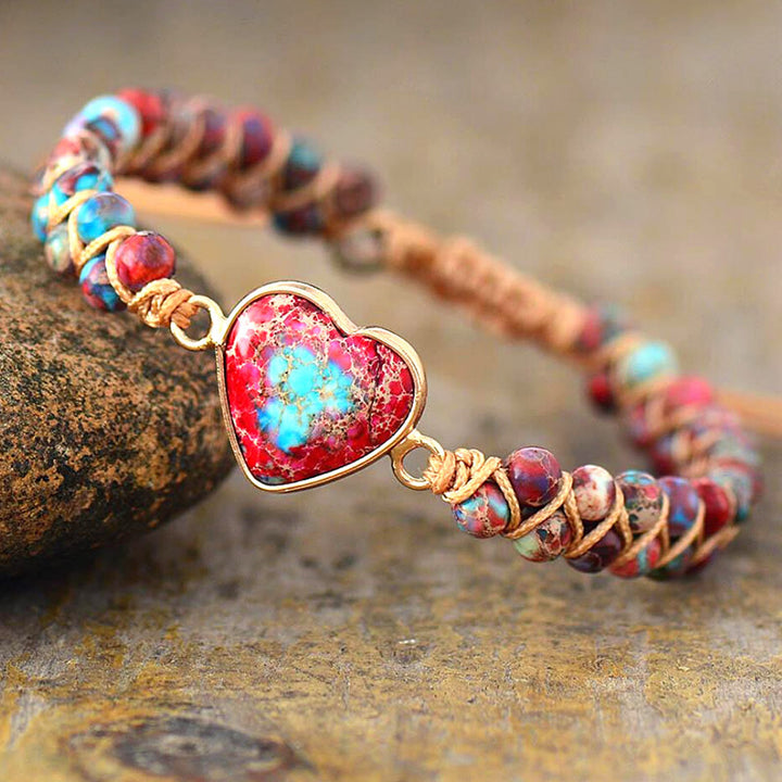 Emperor Stone Heart Healing Bracelet