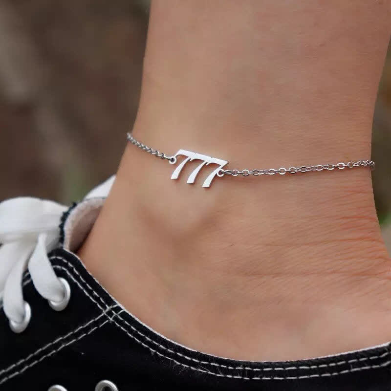 Angel Number Spiritual Anklet Bracelet