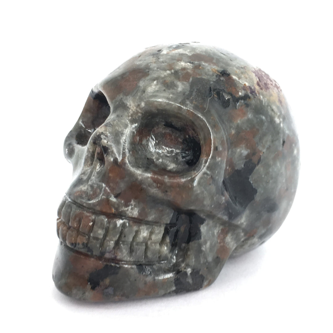 Olivenorma Yooperlite  Crystal Skull Decoration