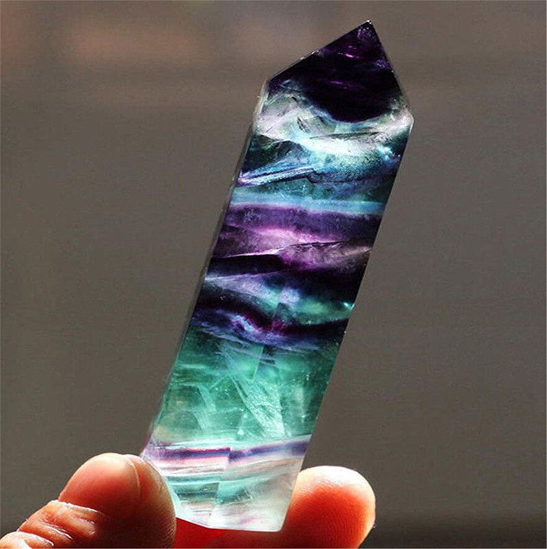 Fluorite Natural Crustal Reki Crystal Wands