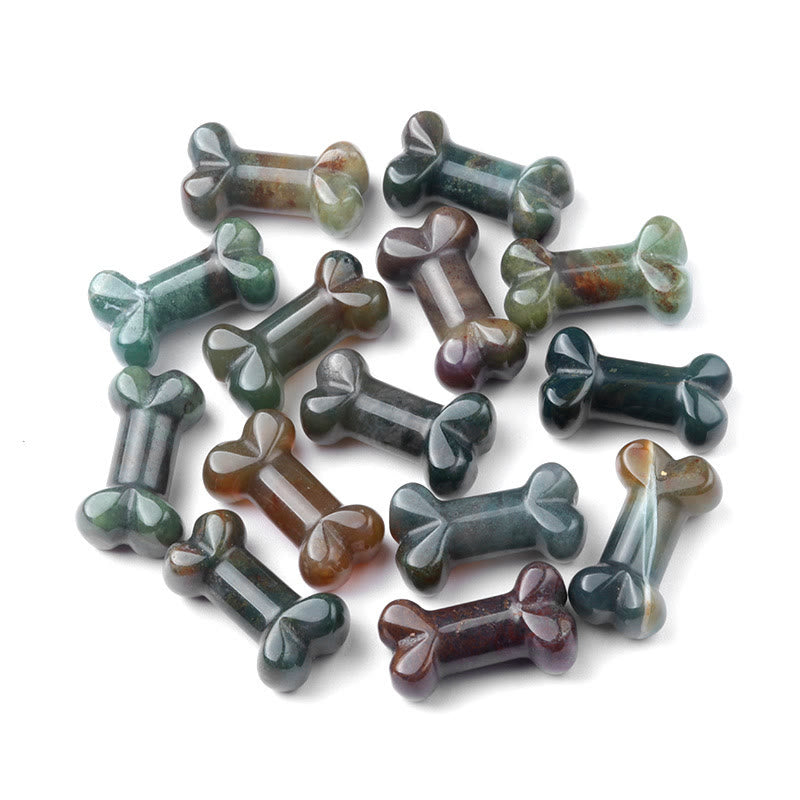 Olivenorma Natural Quartz Crystal Mini Bone Gemstone Decoration - image 40