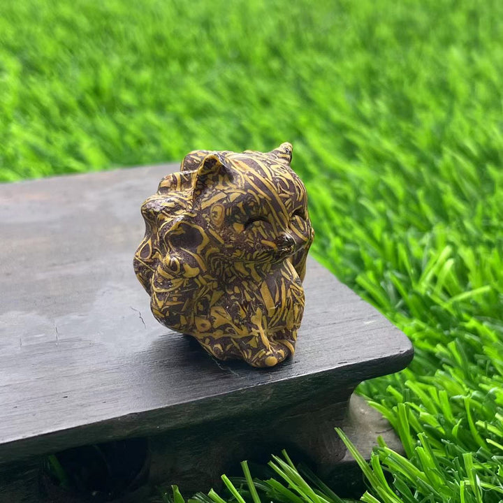 Olivenorma Natural Stone 3cm Nine Tailed Fox Gemstone Decoration - image 42