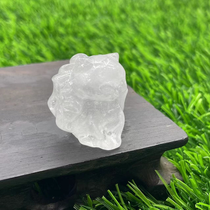 Olivenorma Natural Stone 3cm Nine Tailed Fox Gemstone Decoration - image 37