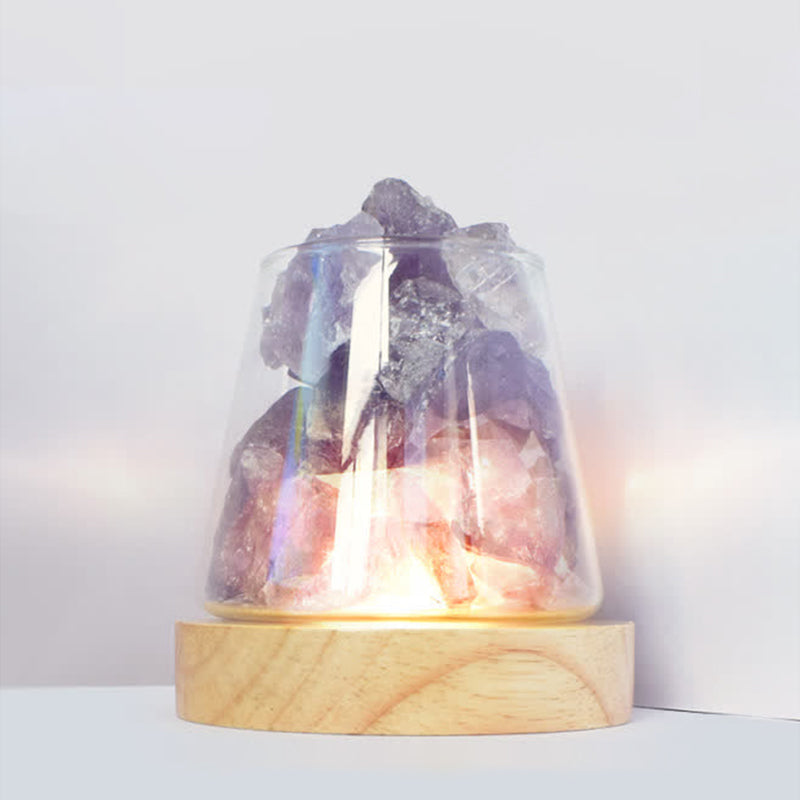 (Clearance 30% OFF / CODE: OFF30) Olivenorma Four Seasons -  Essential Oil Diffuser Crystal Aromatherapy Lamp