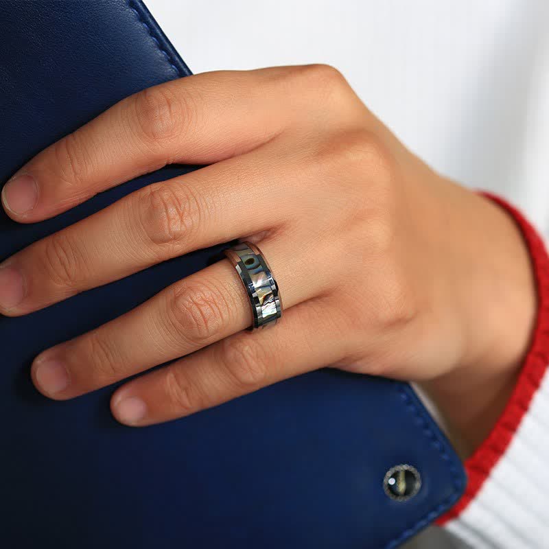 FREE Today: Koa Wood and Abalone Shell Tungsten Ring - image 21