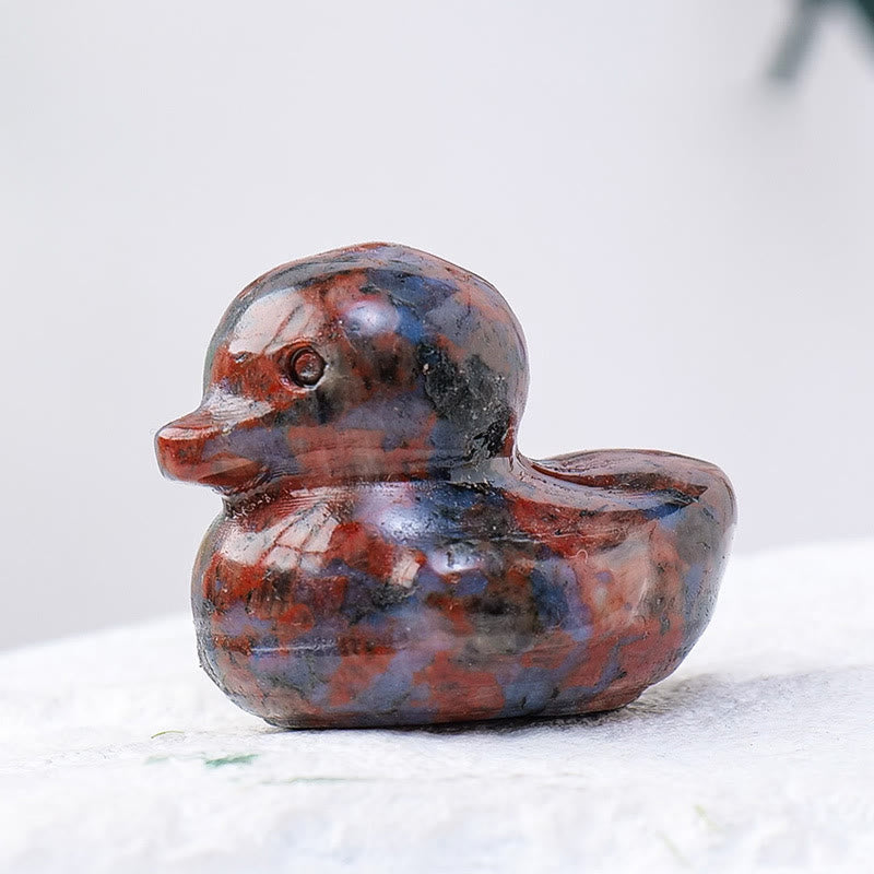 Olivenorma 1.2Inch Quartz Crystal Duck Carving Gemstone Decoration - image 12