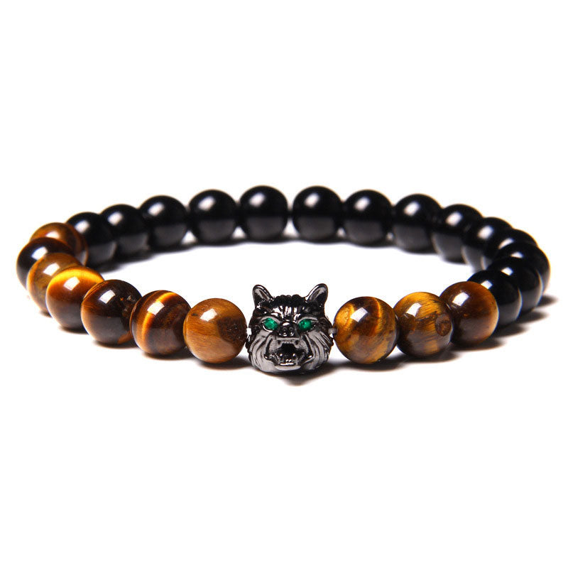Olivenorma Tiger Eye Wolf Bracelet - Tiger Eye - image 1