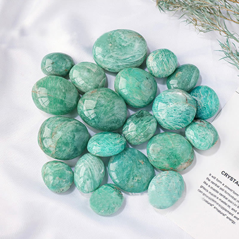 Olivenorma Amazonite Polished Natural Stone