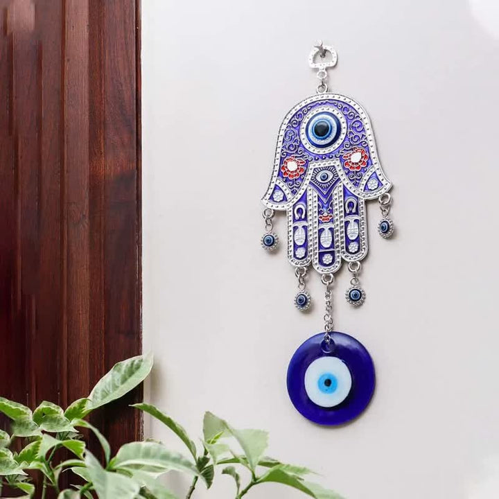 Olivenorma Hamsa Hand Evil Eye Wall Decor