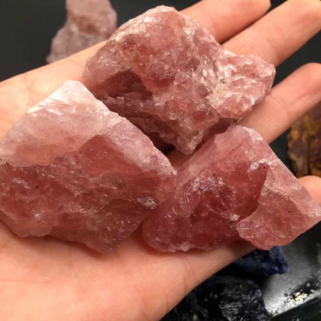 Olivenorma Crystal Rainbow Fluorite Natural Stone