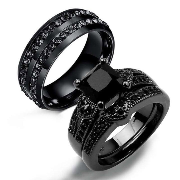 (Clearance 30% OFF / CODE: OFF30) Olivenorma For Noble Love Couple Rings