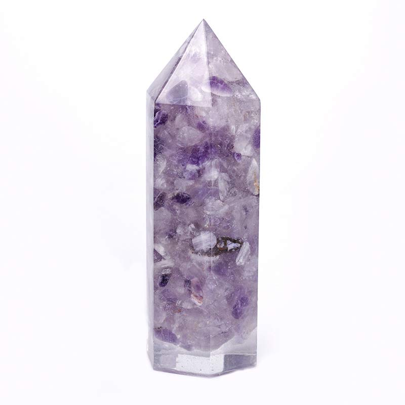 Natural Crystal Chakra Protection Decoration