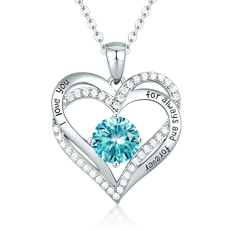 FREE Today: "I Love You Always and Forever" – Forever Love Birthstone Heart Necklace - image 28
