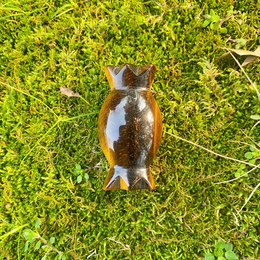 Olivenorma Christmas Candy Crystal Ornaments Gemstone Decoration - Tiger Eye - image 3