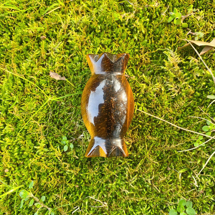 Olivenorma Christmas Candy Crystal Ornaments Gemstone Decoration - Tiger Eye - image 3