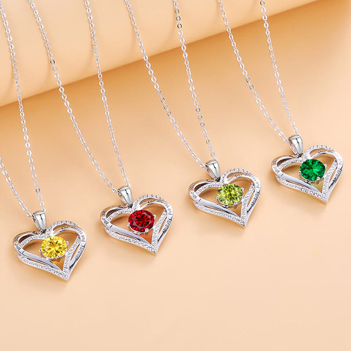 FREE Today: "I Love You Always and Forever" – Forever Love Birthstone Heart Necklace - image 45