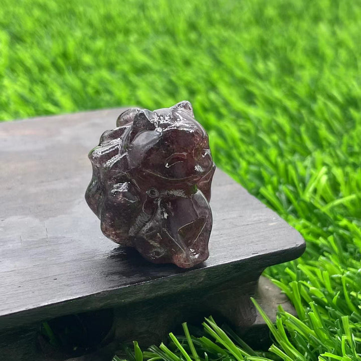 Olivenorma Natural Stone 3cm Nine Tailed Fox Gemstone Decoration - image 23