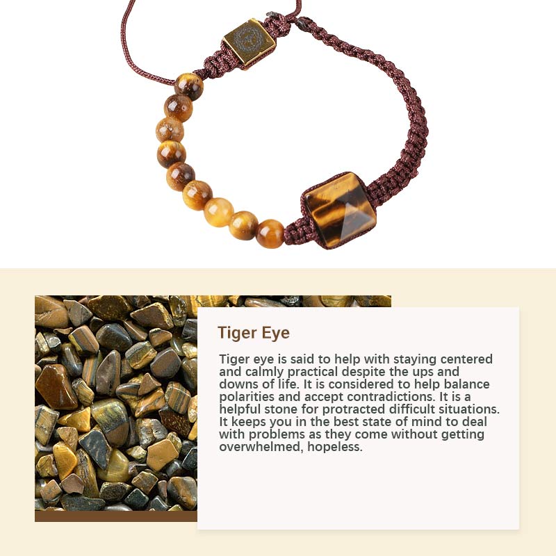 Natural Tiger Eye Protection Bracelet