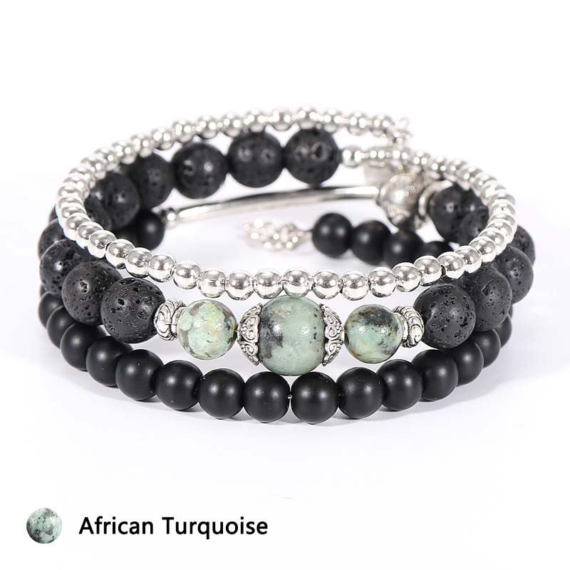 Natural Crystal Protection Stone Bracelet