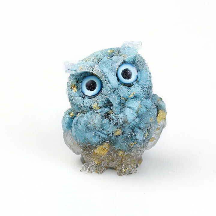 FREE Today: Natural Crystal Owl Healing Gemstone Decoration - Turquoise+Foil - image 35