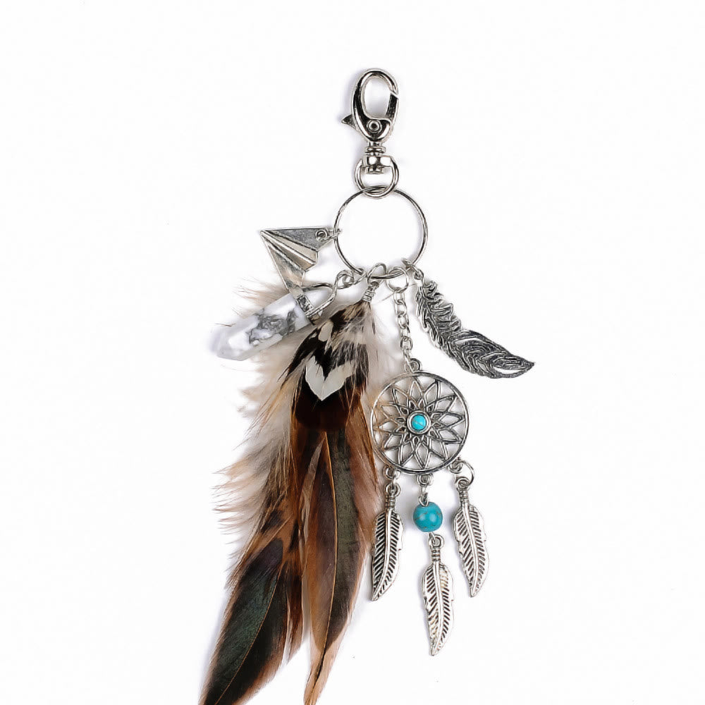 Olivenorma Bohemian Dreamcatcher Keychain - image 1