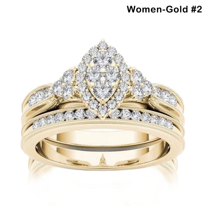 FREE Today: For Noble Love Couple Rings - Women-Gold#2 - 11 - image 58