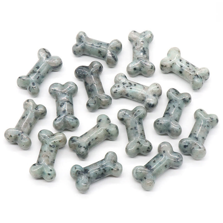 Olivenorma Natural Quartz Crystal Mini Bone Gemstone Decoration - image 11