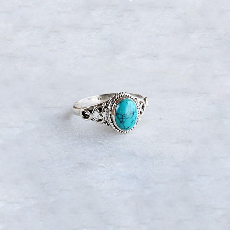 Olivenorma Green Turquoise Ring