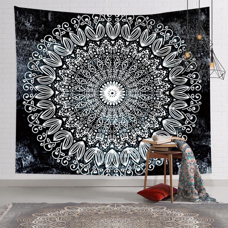 Olivenorma Yoga Backdrop Fabric Decorative Wall Covering Mural Tapestry - Flannel - Black - 78.74"*59.05"(200*150cm) - image 20