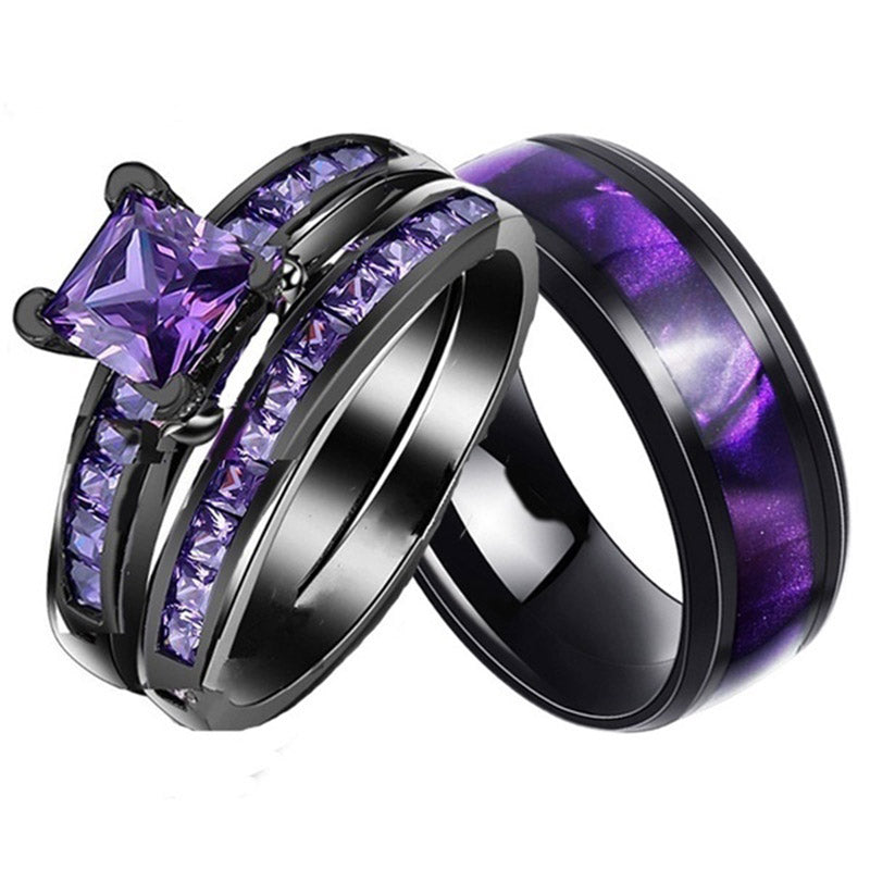 (Clearance 30% OFF / CODE: OFF30) Olivenorma For Noble Love Couple Rings