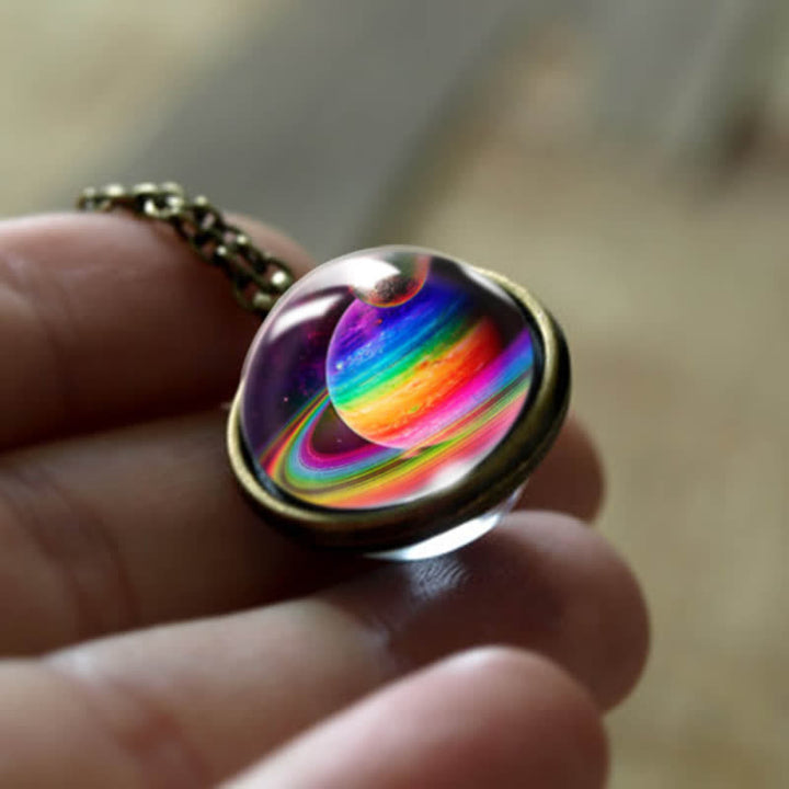 Olivenorma Vast Universe Galaxy Necklace - image 1