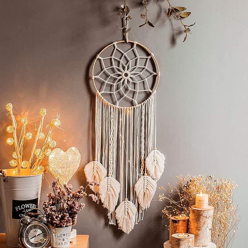 Olivenorma Boho Lotus Peace Dream Catchers