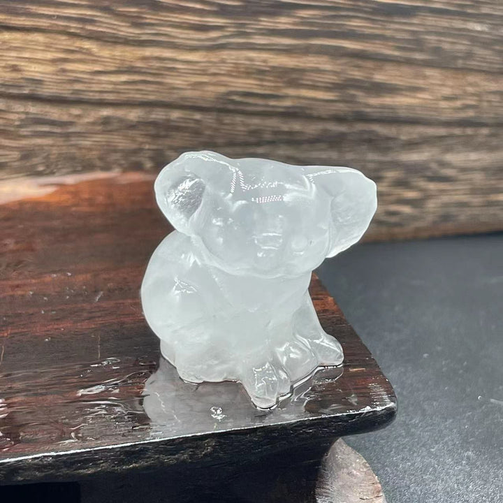 Olivenorma 1.2 Inches Carved Cute Koala Figurine Gemstone Decoration - image 22