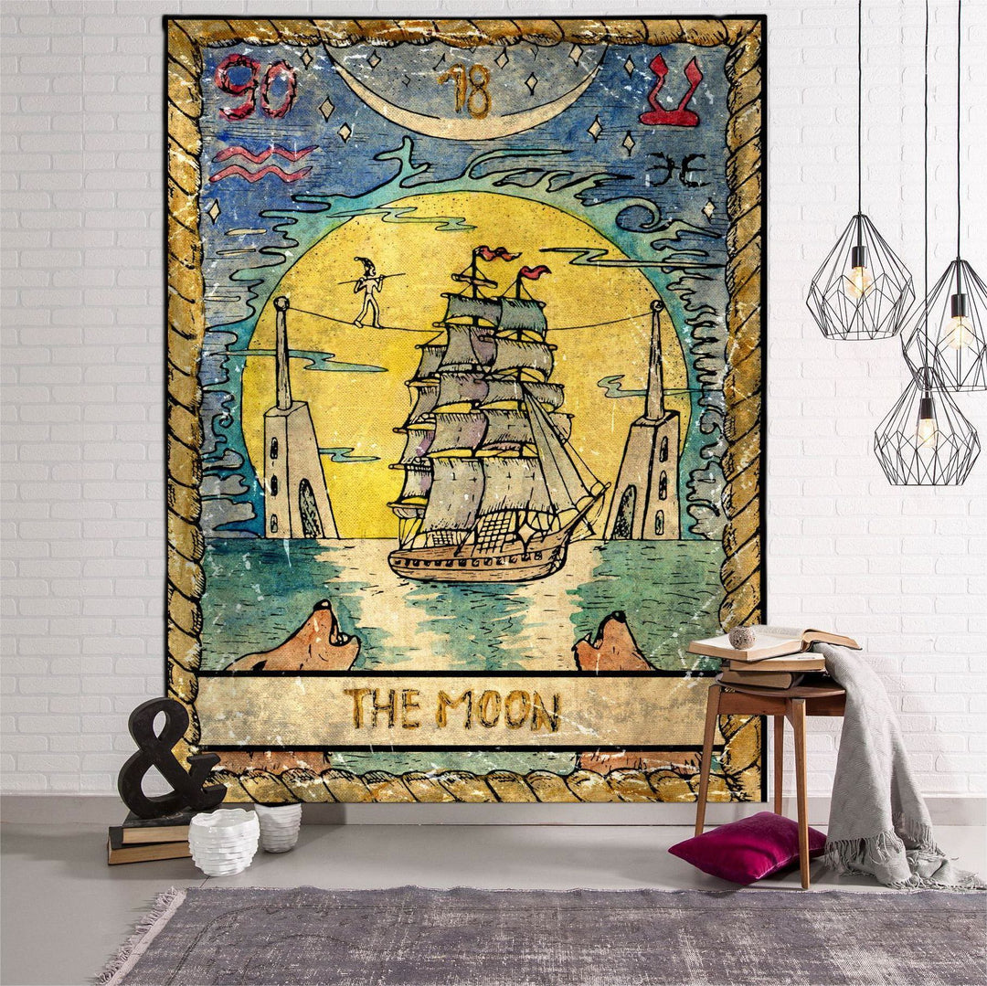 Olivenorma Witch Fairy Zodiac Horoscope Tapestry Pattern - 150*200cm - Flannel - Ship & THE MOON - image 5