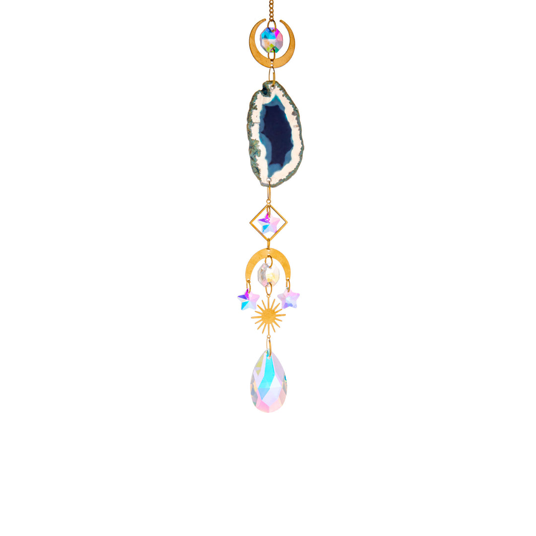 (Clearance 30% OFF / CODE: OFF30) - Agate Sun Catcher Wind Chime