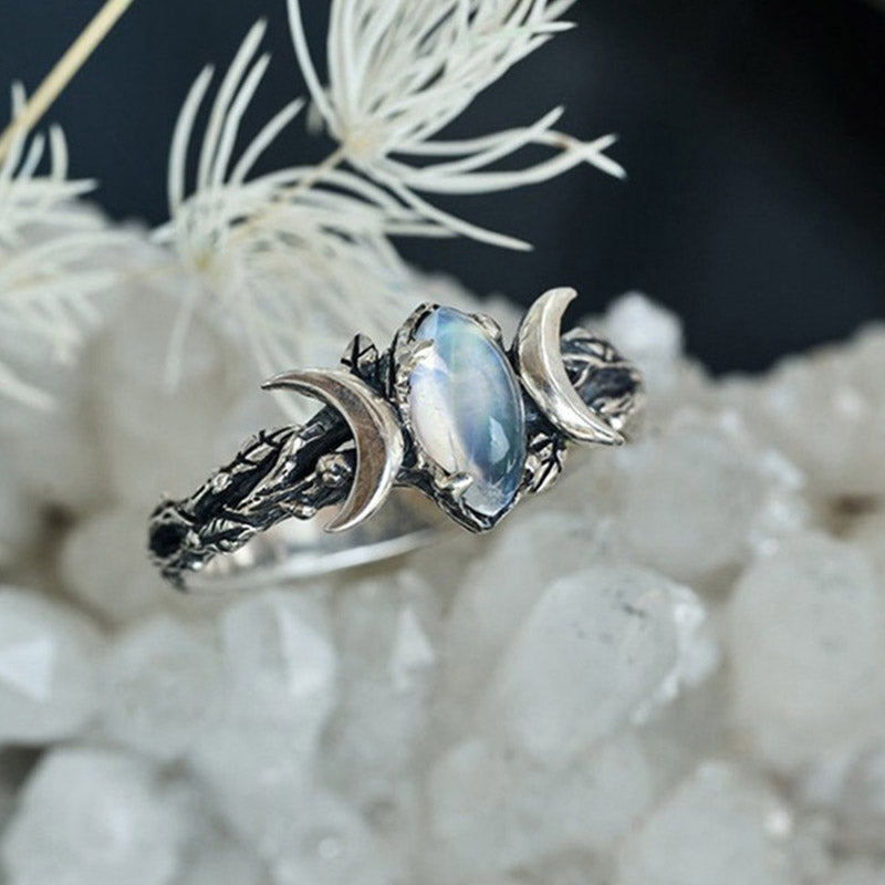Olivenorma Moonstone Moon Light Ring - image 3