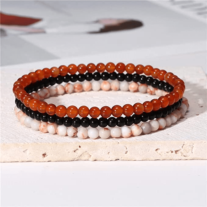 Olivenorma Protection From Negative Energies Red Agate Bracelet