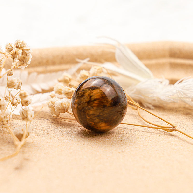 Olivenorma Tiger Eye Protection Crystal Sphere