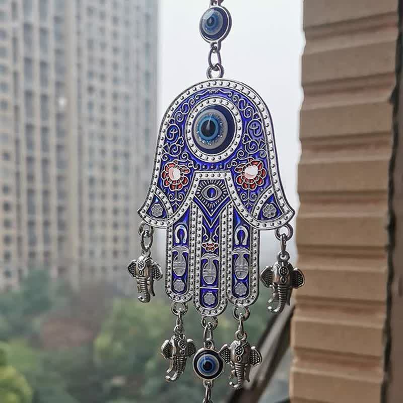 Olivenorma Hamsa Hand Evil Eye Wall Decor