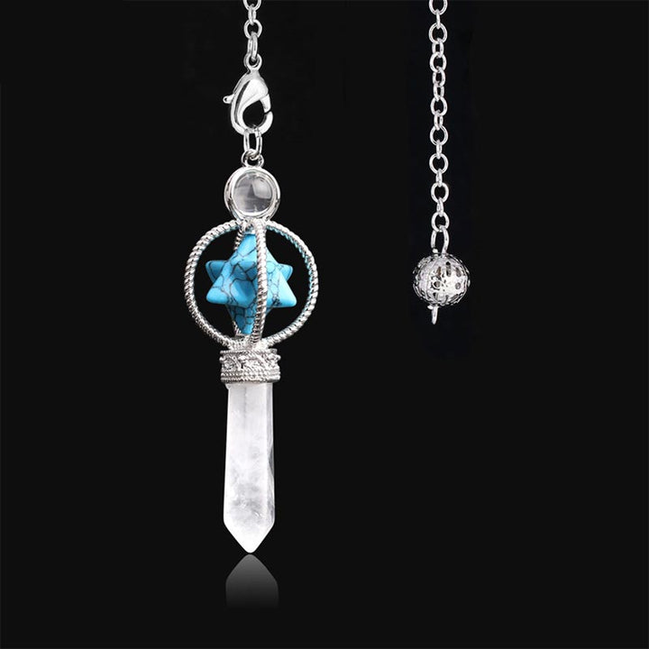 Natural Crystal Stone Pendulum