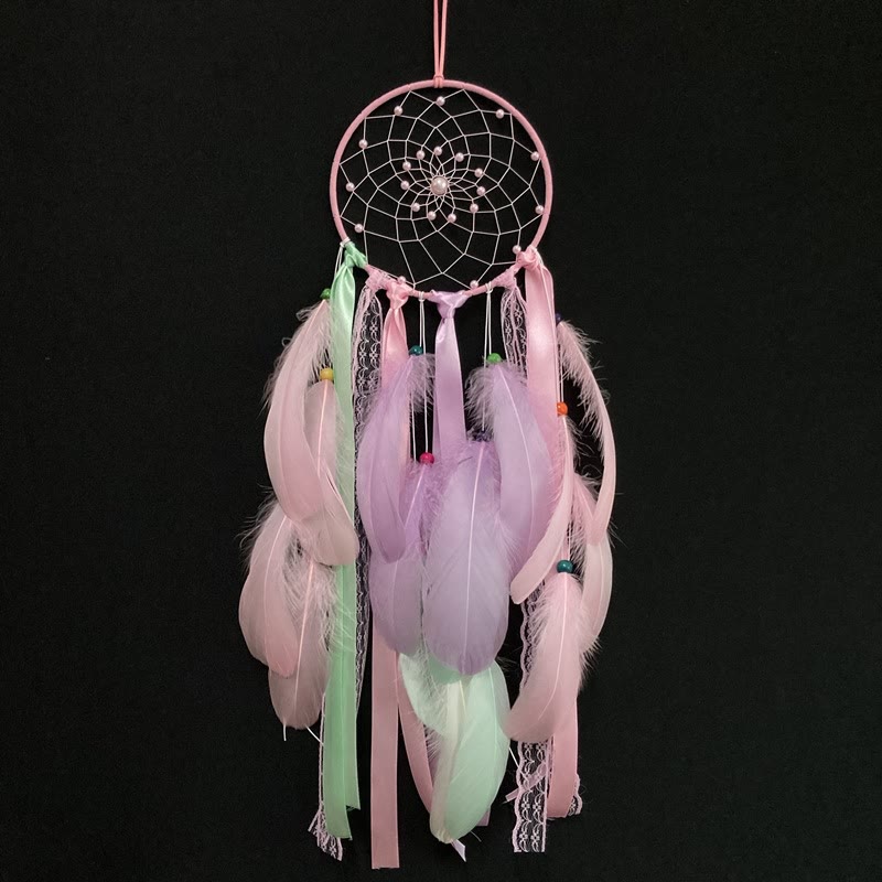 Olivenorma 3 Pieces Moon Sun Star Macaron Color Dream Catcher