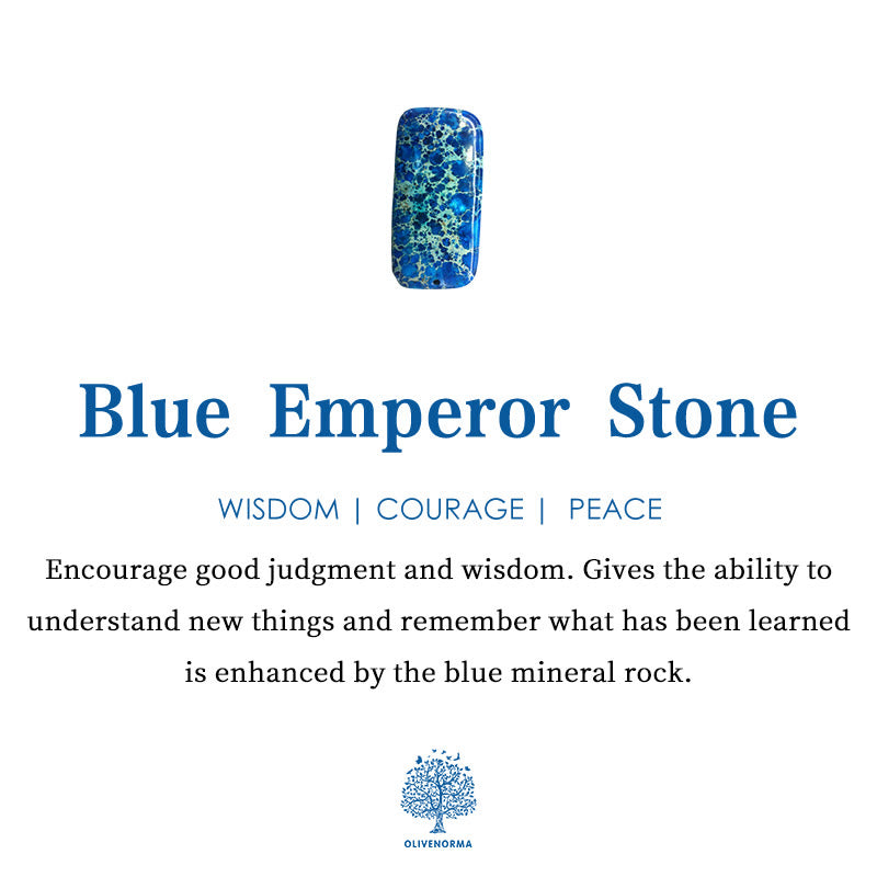 Olivenorma Emperor Stone Chakra Energy Bracelet  - image 5